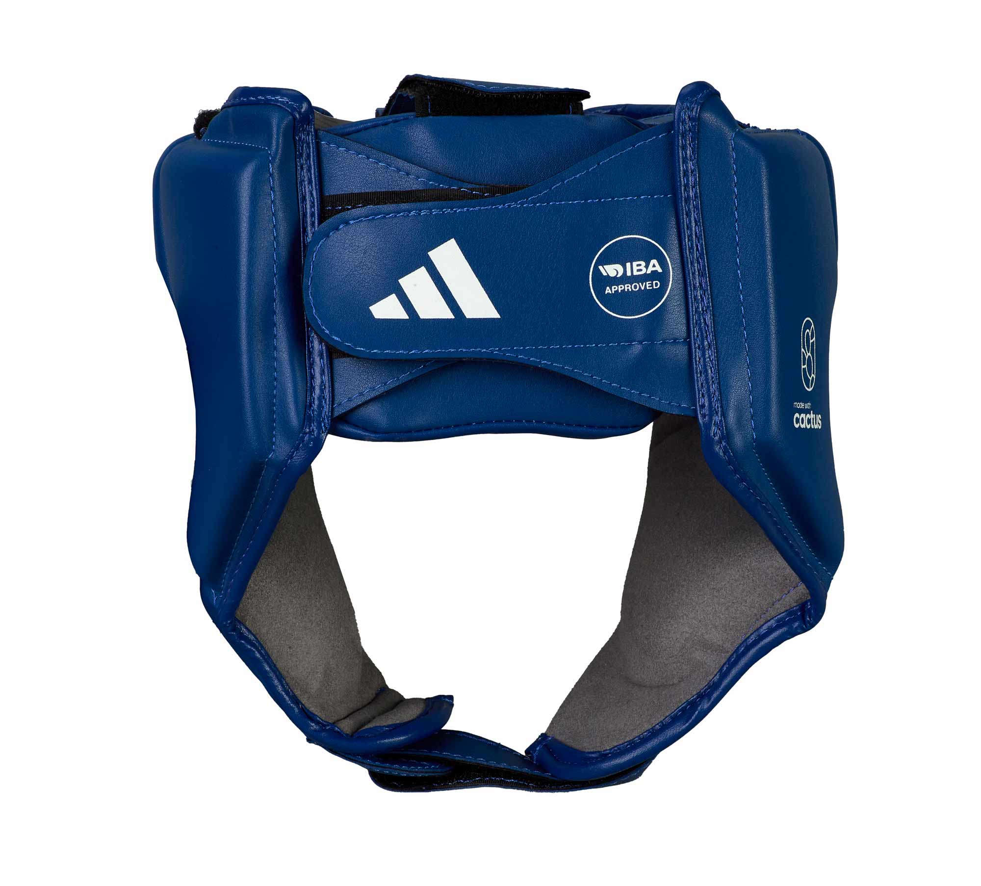 adidas IBA Kopfschutz blau Kaktus-Leder, adiIBAH1C