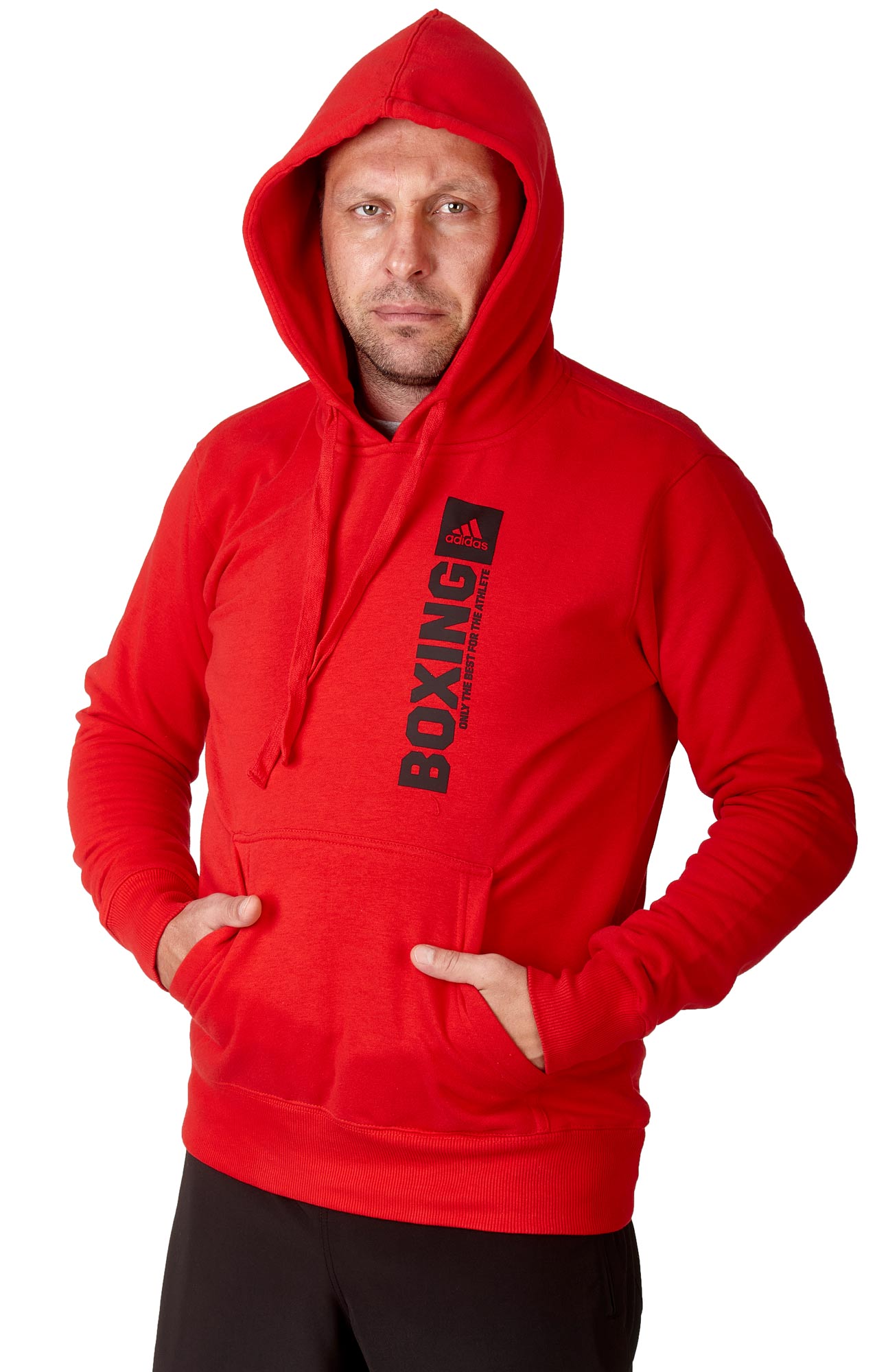 adidas Community 22 Hoody Boxing rot, adiCLHD21V-B