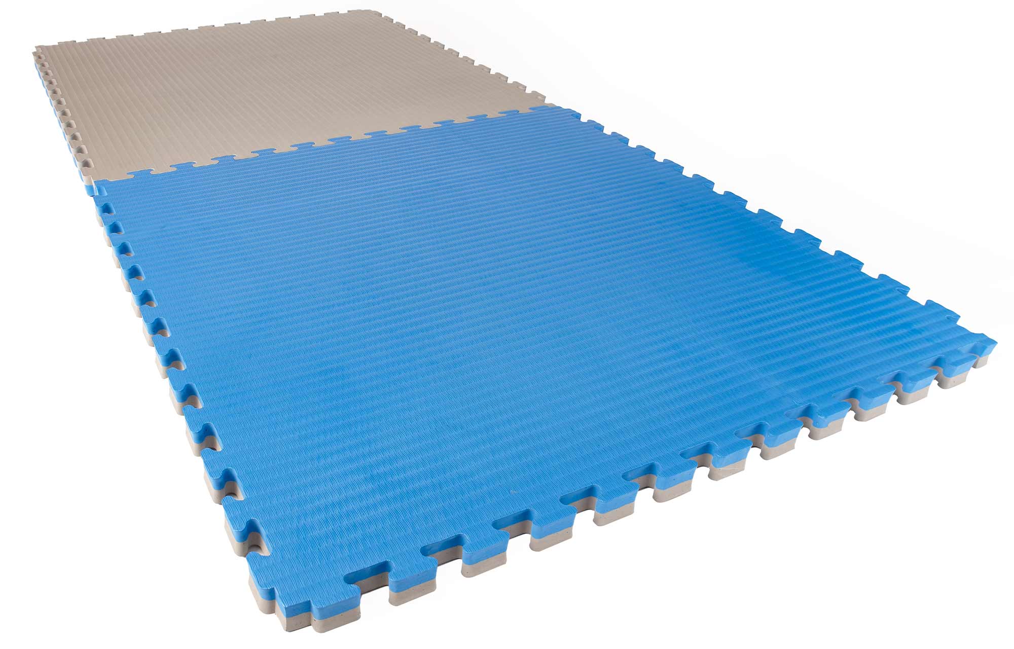 Puzzlematte Econo Tatami 4 cm blau/grau Wendematte