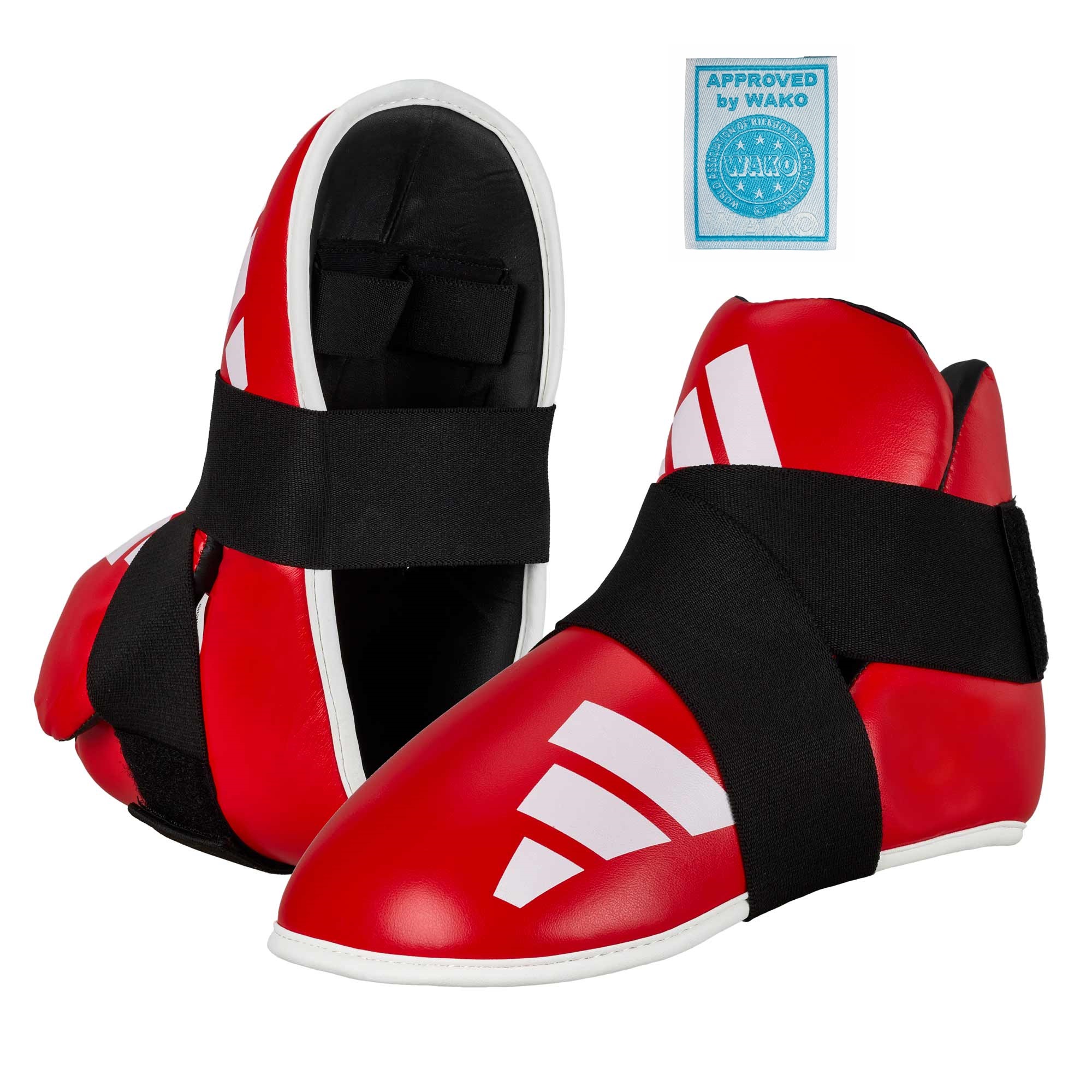 adidas Pro Kickboxing Fußschutz red, adiKBB100